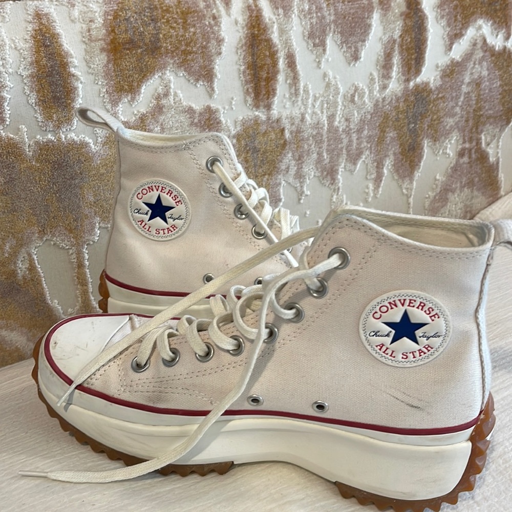 Platform Converse high tops 8.5